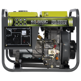Generator de curent diesel cu pornire electrica 5,5 kw KSB 6000DE